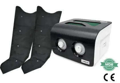 Botas de presoterapia de 4 cámaras con el compresor I-Press